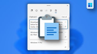 How to Copy and Paste Multiple Text in Windows 11