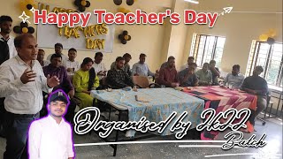 💞Happy Teacher's Day Celebration in 2k22 Batch ❤️ Sershah engineering college sasaram💖 Teacher's Day