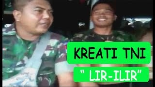 Kreatif!...TNI nyanyikan lagu aransemen pribadi yang nyentuh hati