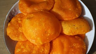 How to make Luchi | Unique Orange Luchi | Indian Recipe | #food #howtocook #cooking