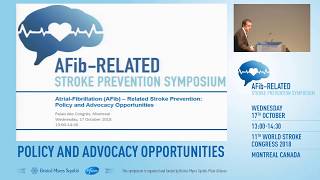 Atrial Fibrillation (AFib) - Related Stroke Prevention: Policy and Advocacy Opportunities