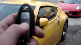 Nissan Fairlady Z34 370Z Automatic Sideview Mirrors Demo