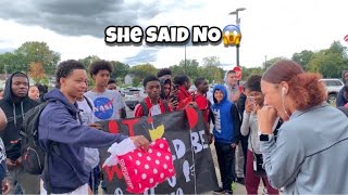 HOMECOMING PROPOSAL (GONE WRONG)