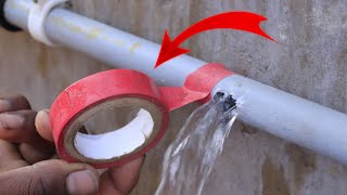 HOW TO FIX LEAKING PVC PIPE IN HOME.