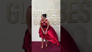 Selena Gomez #red carpet # golden Globe #2024