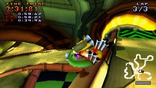 Crash Team Racing - Oxide time trial (Oxide Station)