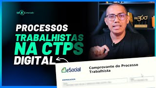 Reconhecimento de vínculo: Anotação no eSocial S-2500 não está aparecendo na CTPS Digital - ENTENDA