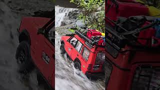 LandRover Discovery1 G4 Challenge - rock crawling after the storm #rc #rccar #toys #offroad #truck