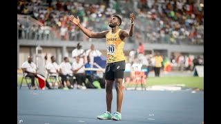 WATCH CADMAN YAMOAH WIN HIGH JUMP GOLD FOR GHANA AND CELEBRATE LIKE CRISTIANO RONALDO