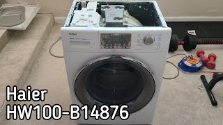 Обзор стиральной машины Haier HW100-B14876 10kg | Прямой привод