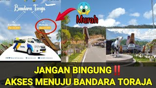 AKSES MENUJU BANDARA BARU  TORAJA | JALAN & PEMANDANGANYA BAGUS SEKALI