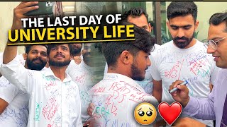 A Heartfelt Goodbye 😭❤️ || The Last Day of Our University Journey 💖 The Last Day of University Life