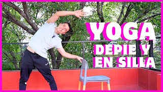 Clase de  Yoga en Silla y de Pie para Adultos Mayores