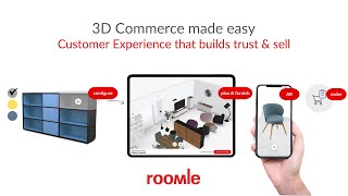 3D Commerce made easy - Customer Experience that builds trust & sell