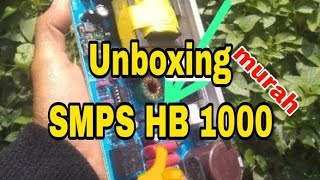 UNBOXING SMPS POWER | MINISYS HB-1000 | 80 VOLT CT