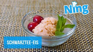 Eis für heiße Tage: Schwarztee-Slush-Eis (ohne Eismaschine)