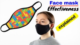 Know Face Mask Effectiveness before it is late | Face mask effectiveness explained | 🏆Best Face mask