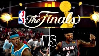 NBA 2K13 My Career | NBA Finals Game 1 | Silk VS Lebron James