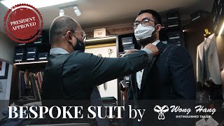 President approved bespoke suit by Wong Hang Tailor |The Wedding Prep Series