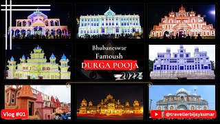 Bhubaneswar😍Famous DURGAPUJA 🙏2022 Whole Journey In  Bike 🏍#rasulgarh #jharapada #baramunda #2022