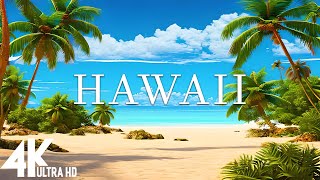 FLYING OVER HAWAII (4K UHD) — расслабляющая музыка и красивые видеоролики о природе