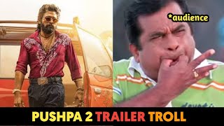 Pushpa 2 - The rule trailer troll | telugu | Alluarjun | Rashmika | Fahadh Faasil | #Theetaporadu