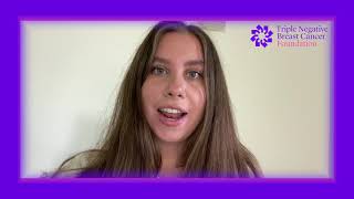 Jolie Zenna - TNBC Foundation Youth Ambassador