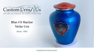 US Marine Military Niche Cremation Urn - 841