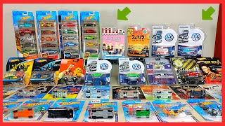 Coleção Hotwheels e Greenlight Volkswagen Escala 1/64 Kombi,Fusca-Pack Hotwheels