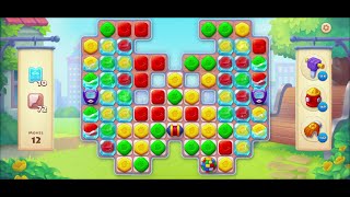 TOWNSHIP   Colorful Puzzle  Match -3  game level # 2163