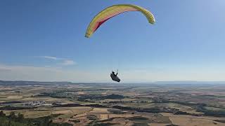 Parapente:   Le "Pole désespoir" dans les Pyrénées espagnoles