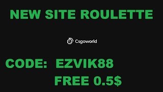 NEW FREE SITE ROULETTE CS:GO/FREE OPEN CASE/WINNING KNIFE/BEST ROULETTE/2017