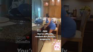 Doing the dishes while having Braxton hicks contractions #shorts #goviral #viral #foryou #trend