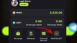 Mine Neiro Airdrop And Cash out Instant $30 Every Day