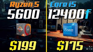 Ryzen 5 5600 vs. i5 12400F | Test in 7 Games