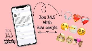 Ios14.5 new features with new emojis🎧❤️‍🩹❤️‍🔥😶‍🌫️🧔🏼🧔🏼‍♀️😵‍💫😮‍💨 #ios14.5 #iosupdate