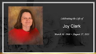 Joy Clark Memorial Service