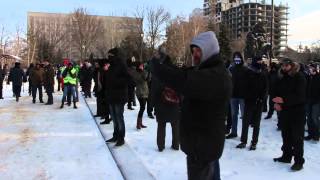 Видео ПН: Правый сектор и милиция в Николаеве