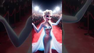 Enchanting Disney Princesses Stun on the Red Carpet. #short