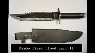 Recensione coltello di Rambo first blood part 2