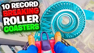 10 Record Breaking Roller Coasters