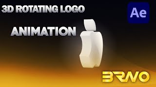 How to create 3D Logo animation in After effects | Tutorial | No Plug-in required