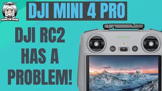 DJI RC2 has a problem DJI Mini 4 Pro #shaunthedrone