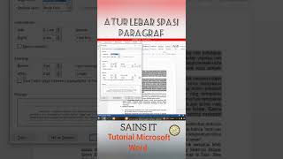 Complete;;Spasi Paragraf #microsoft #microsoftword #tutorial