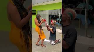 See How Portable Zazzu Look Alike Proposed to his Wife