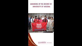 Congratulations to University of Arizona Graduands from ASNSMM