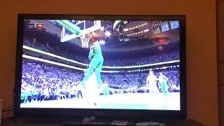 JAYLEN BROWN DUNKS ON KEVIN DURANT