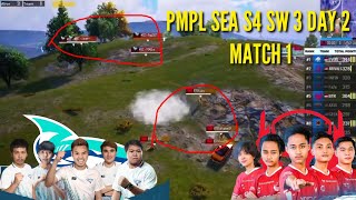 FIGHT ANTARA BTR RA VS MS CHONBURI | PMPL SEA S4 SUPERWEEKEND 3 DAY 2 MATCH 1