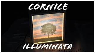 DIY - UNA CORNICE ILLUMINATA - Wood&Handcraft 💡