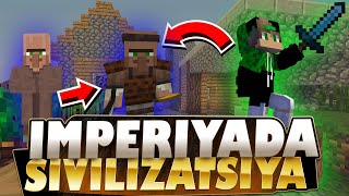 MINECRAFT/LIDER IMPERIYA QAYTDI/O'ZGACHA SVILIZATSIYALAR/UZBEKCHA VIDEO